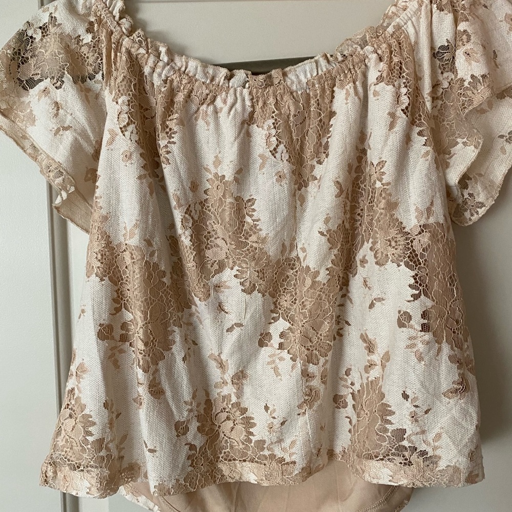 Off the shoulder top